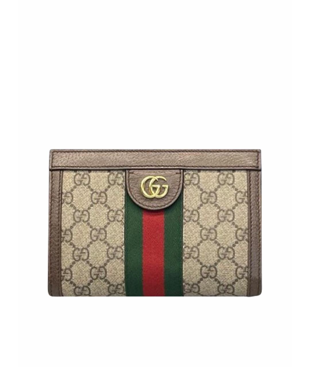 GUCCI Коричневая сумка через плечо, фото 1