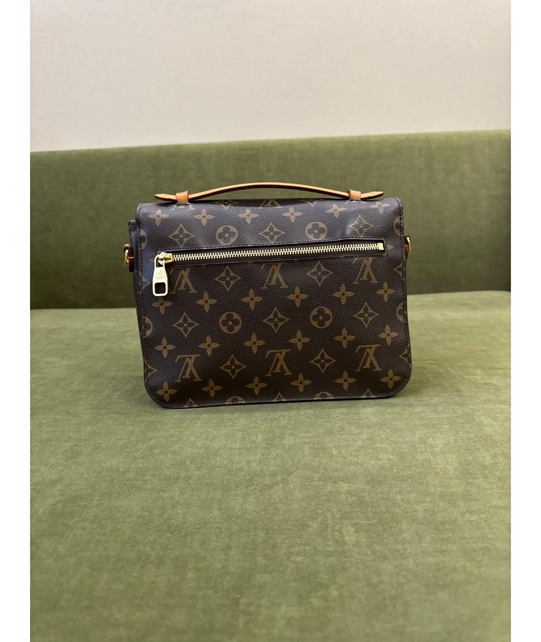 LOUIS VUITTON Коричневая сумка через плечо, фото 3