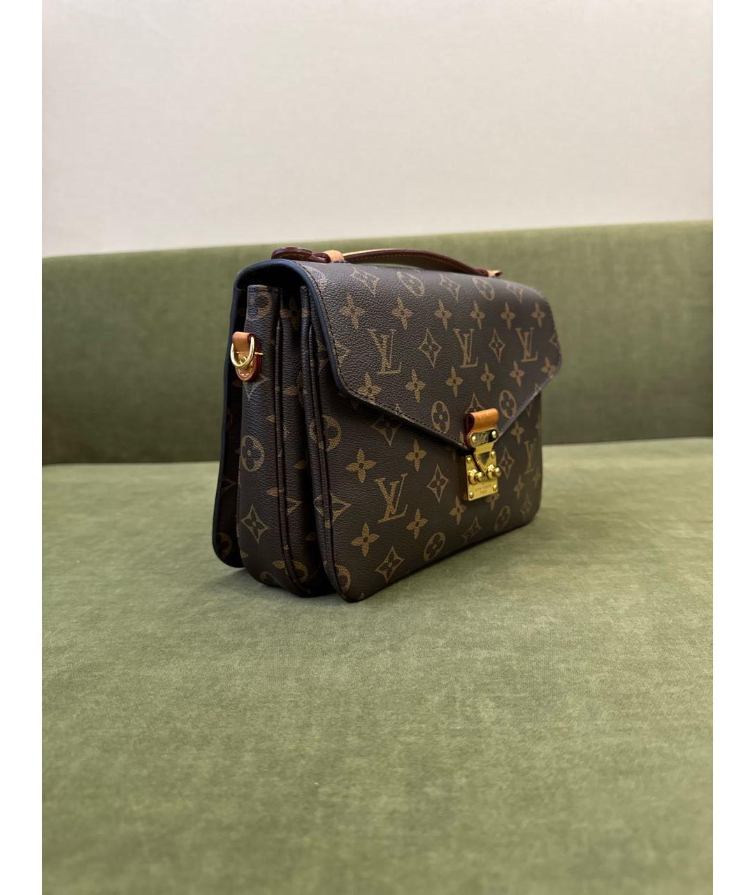 LOUIS VUITTON Коричневая сумка через плечо, фото 2