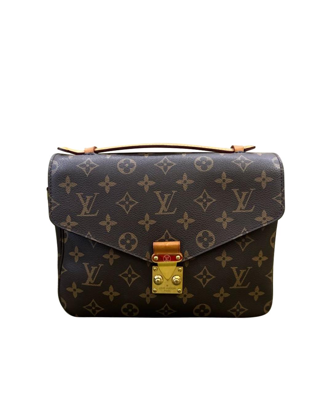 LOUIS VUITTON Коричневая сумка через плечо, фото 1