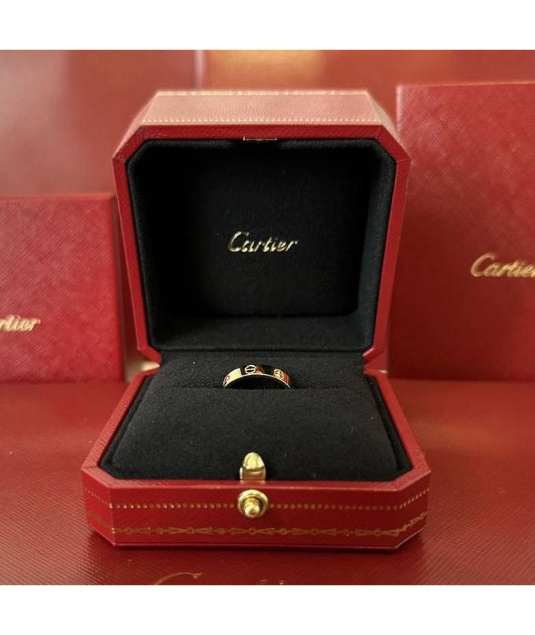 CARTIER Желтое кольцо из желтого золота, фото 3