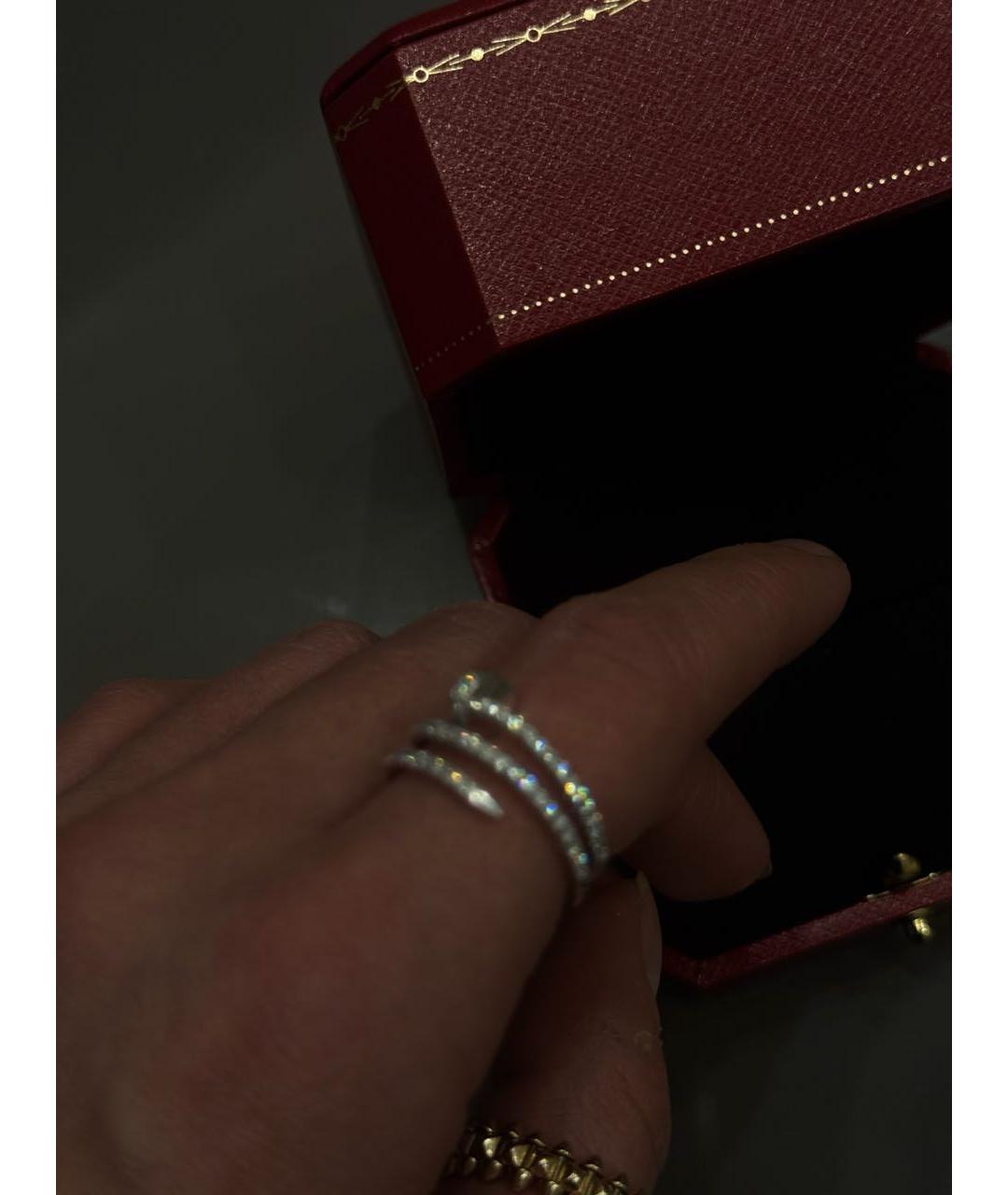 CARTIER Серебряное кольцо из белого золота, фото 5