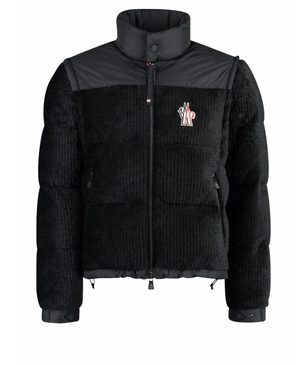 MONCLER GRENOBLE Черный пуховик, фото 1