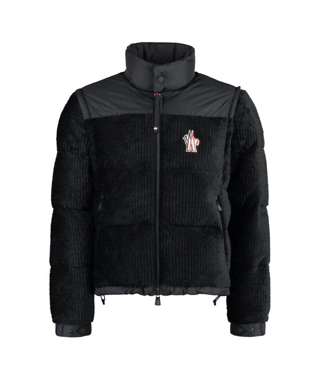 MONCLER GRENOBLE Черный пуховик, фото 8