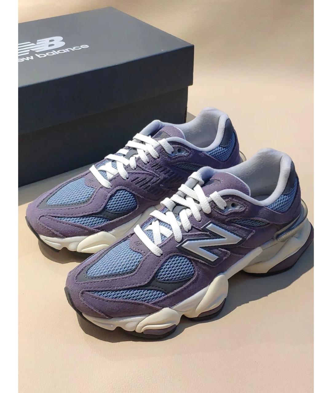 NEW BALANCE Фиолетовые текстильные кроссовки, фото 4