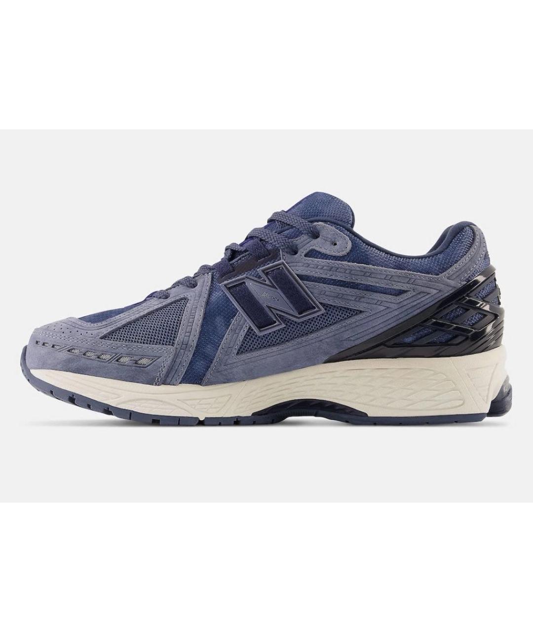 NEW BALANCE Синие текстильные низкие кроссовки / кеды, фото 2