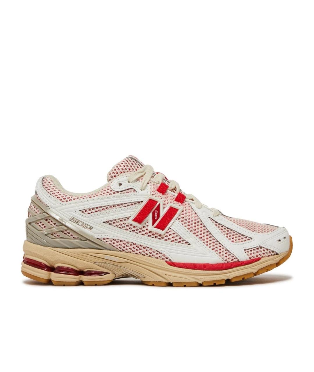 NEW BALANCE Бежевые текстильные кроссовки, фото 1