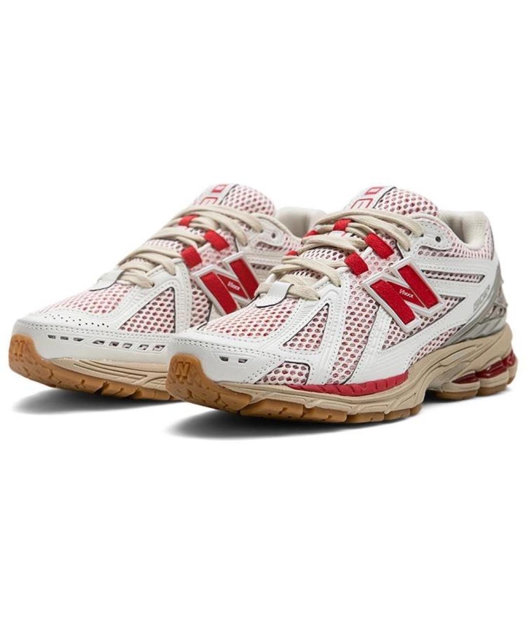 NEW BALANCE Бежевые текстильные кроссовки, фото 2