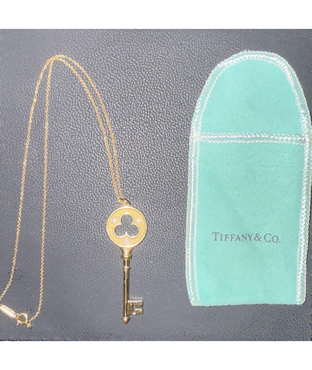 TIFFANY&CO Золотой кулон из желтого золота, фото 9