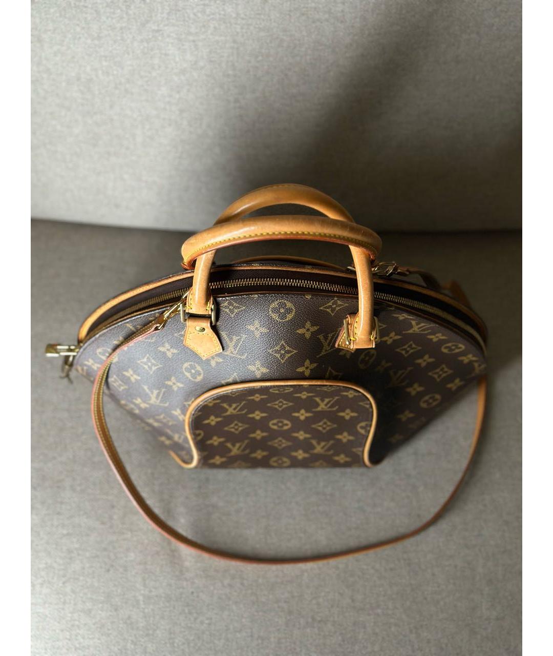 LOUIS VUITTON Коричневая сумка через плечо, фото 7