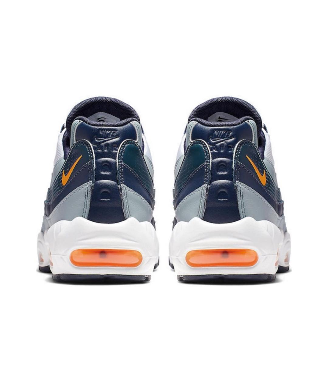 NIKE Синие текстильные низкие кроссовки / кеды, фото 4