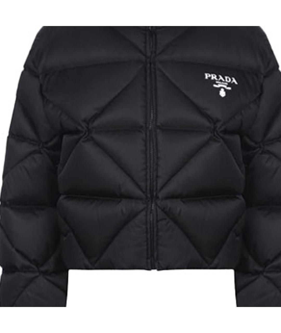 PRADA Черный пуховик, фото 3