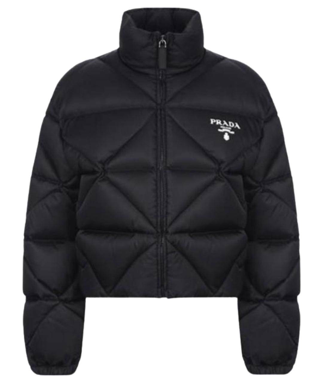 PRADA Черный пуховик, фото 1