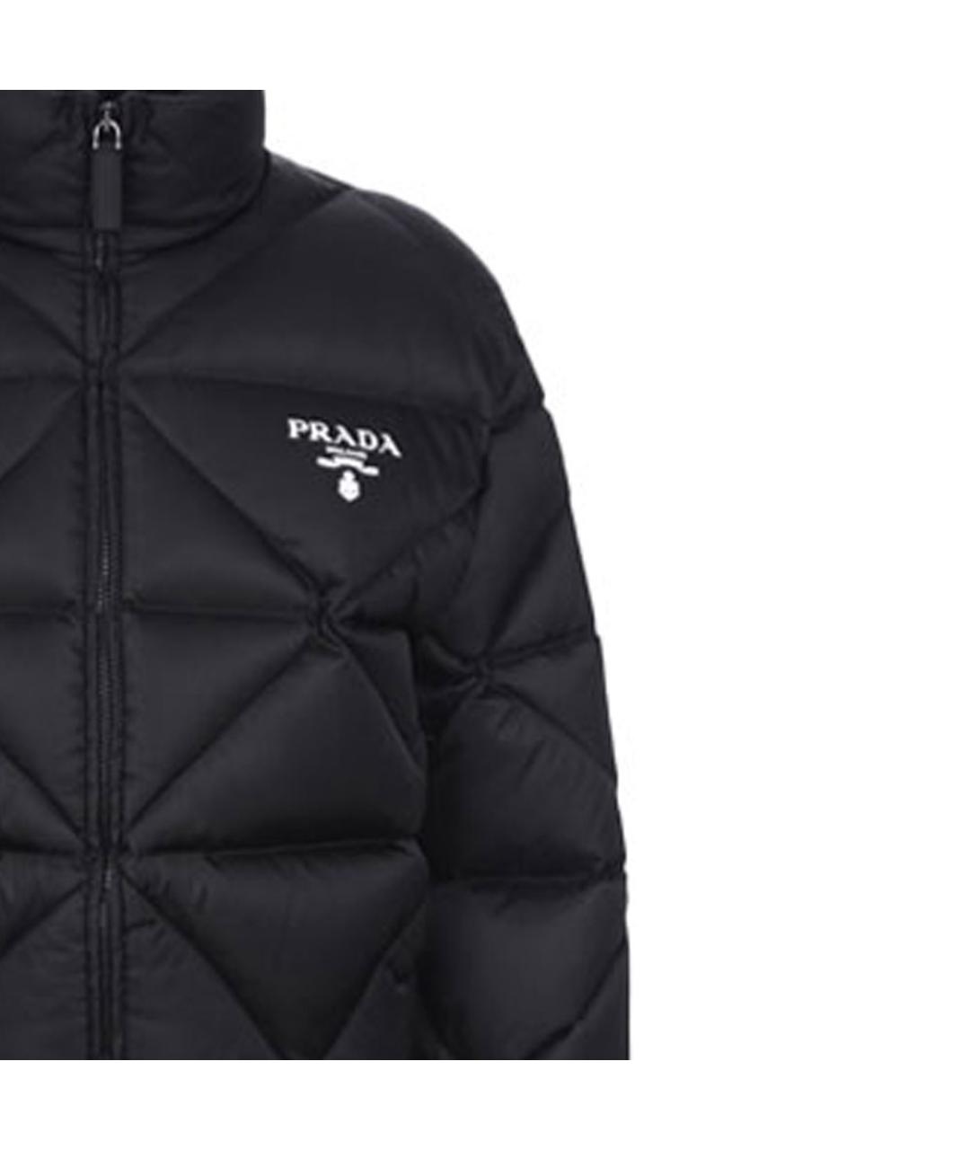 PRADA Черный пуховик, фото 4