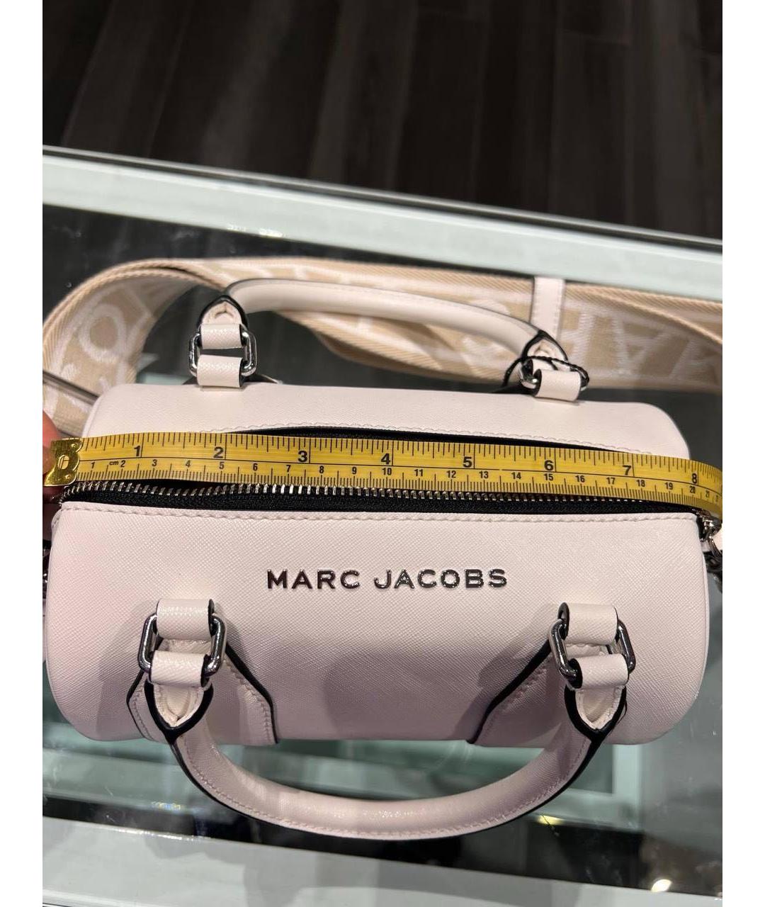 MARC JACOBS Белая кожаная сумка тоут, фото 8