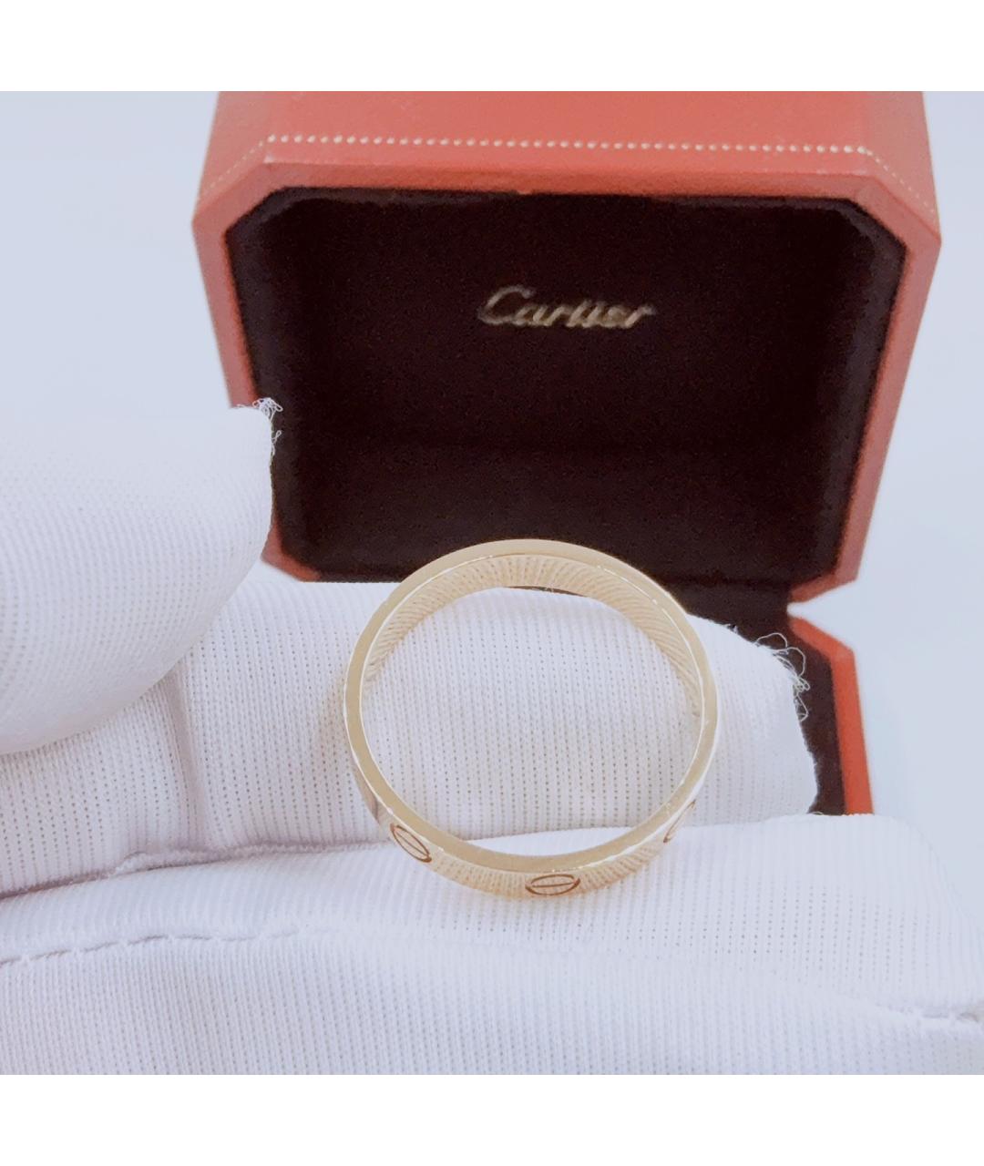 CARTIER Желтое кольцо из желтого золота, фото 6