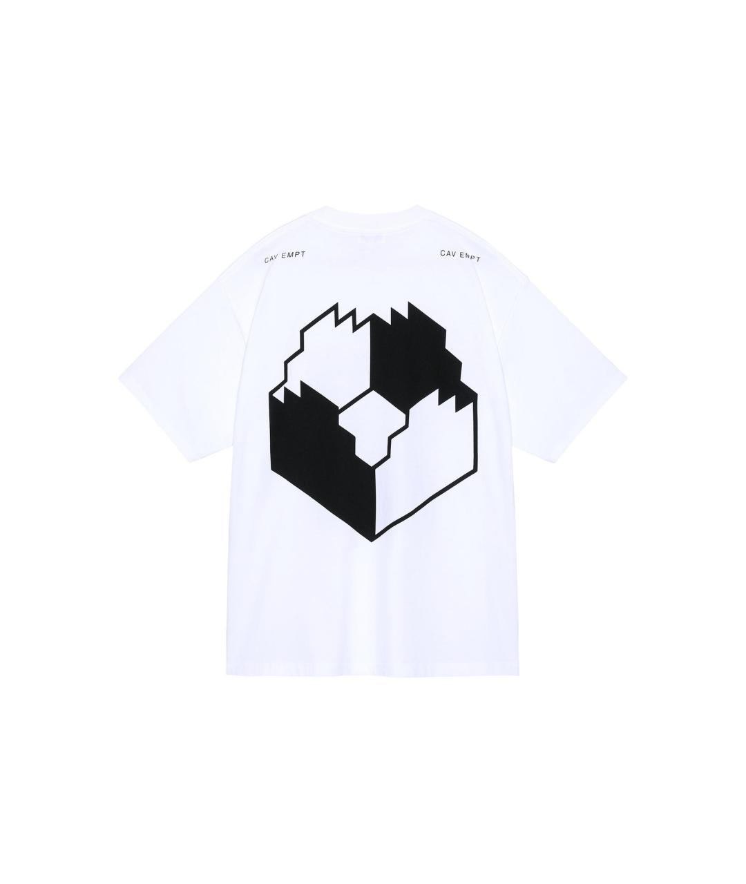 CAV EMPT Белая хлопковая футболка, фото 2