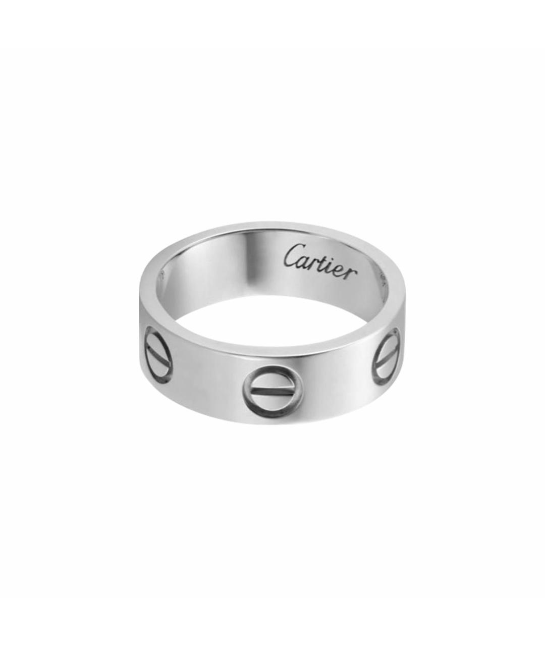 CARTIER Белое кольцо из белого золота, фото 1