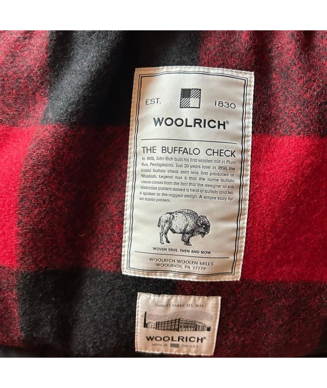 WOOLRICH Черная полиамидовая парка, фото 4