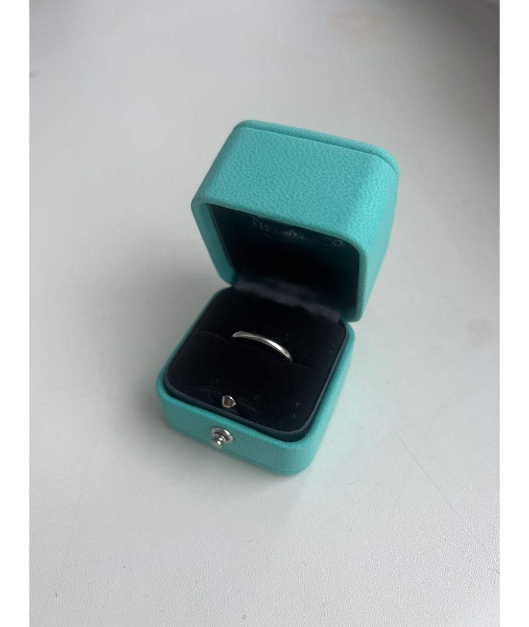 TIFFANY&CO Серебряное платиновое кольцо, фото 2