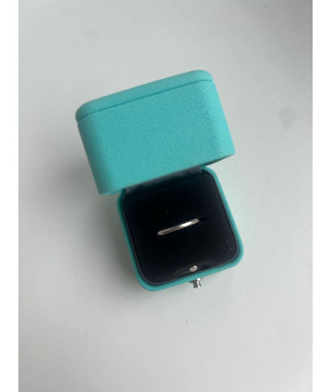TIFFANY&CO Серебряное платиновое кольцо, фото 3