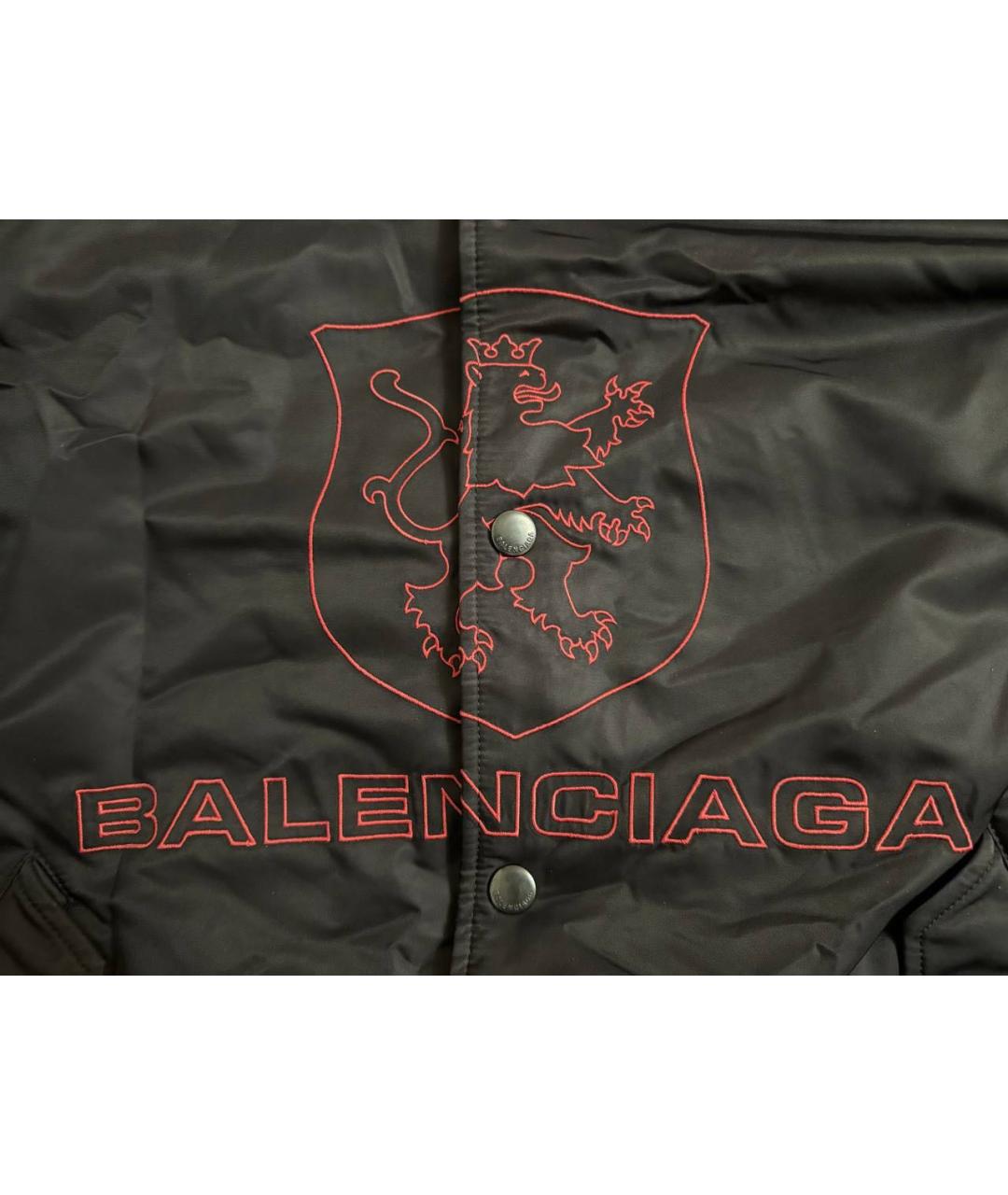 BALENCIAGA Черная куртка, фото 4