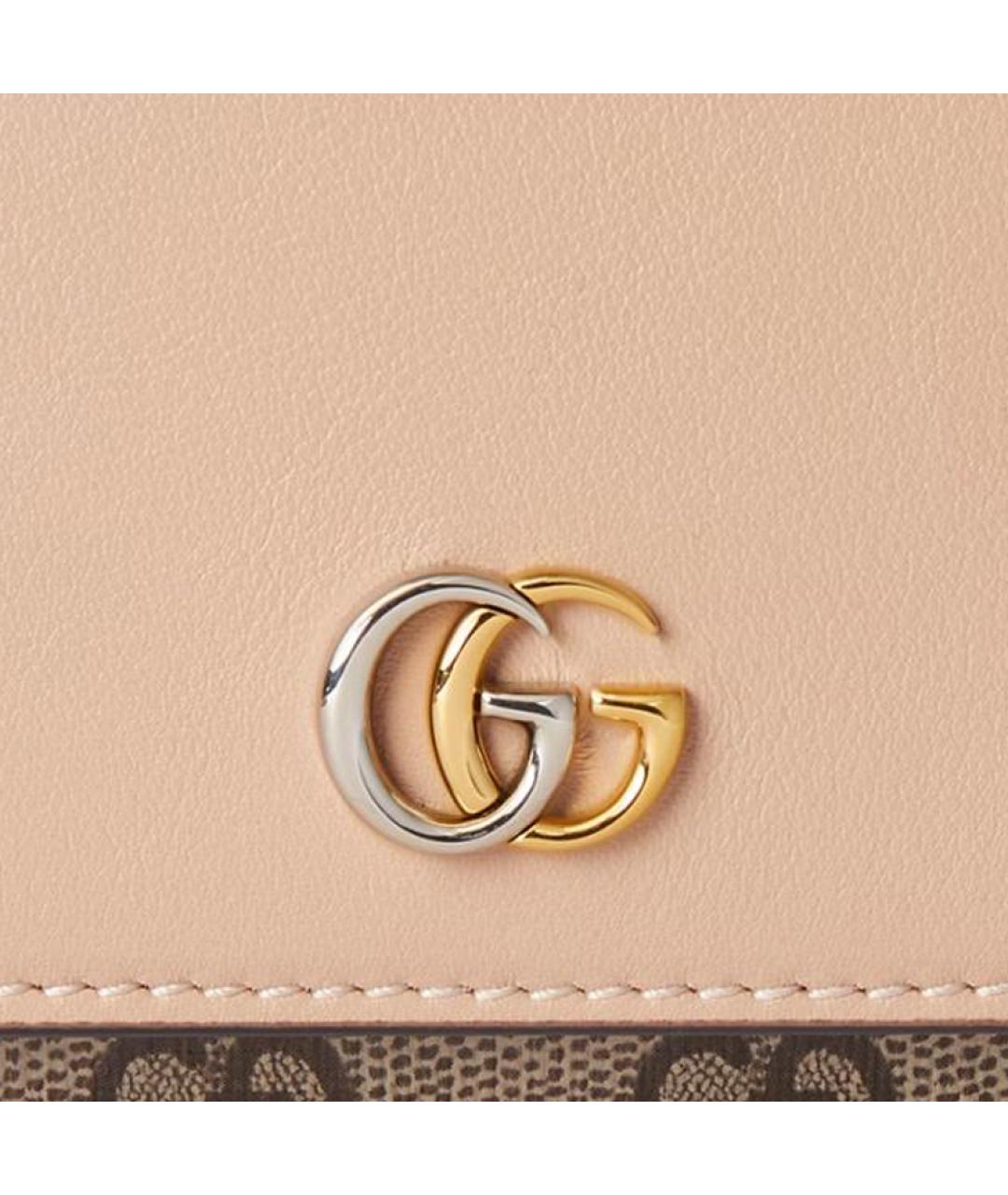GUCCI Бежевый кошелек, фото 6