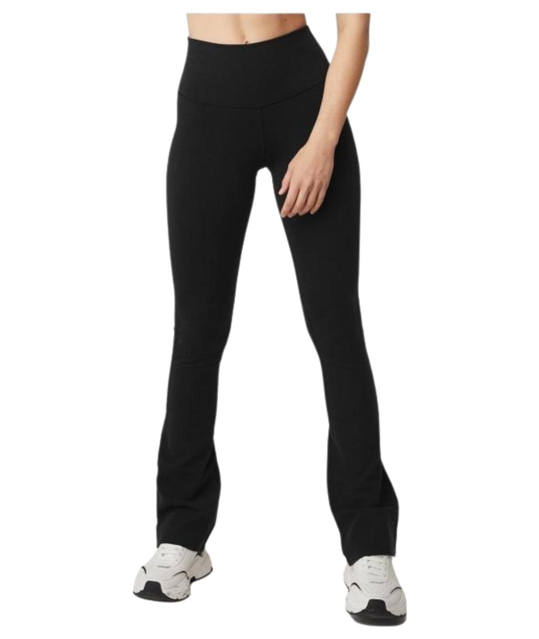 ALO YOGA Черные леггинсы и велосипедки, фото 2