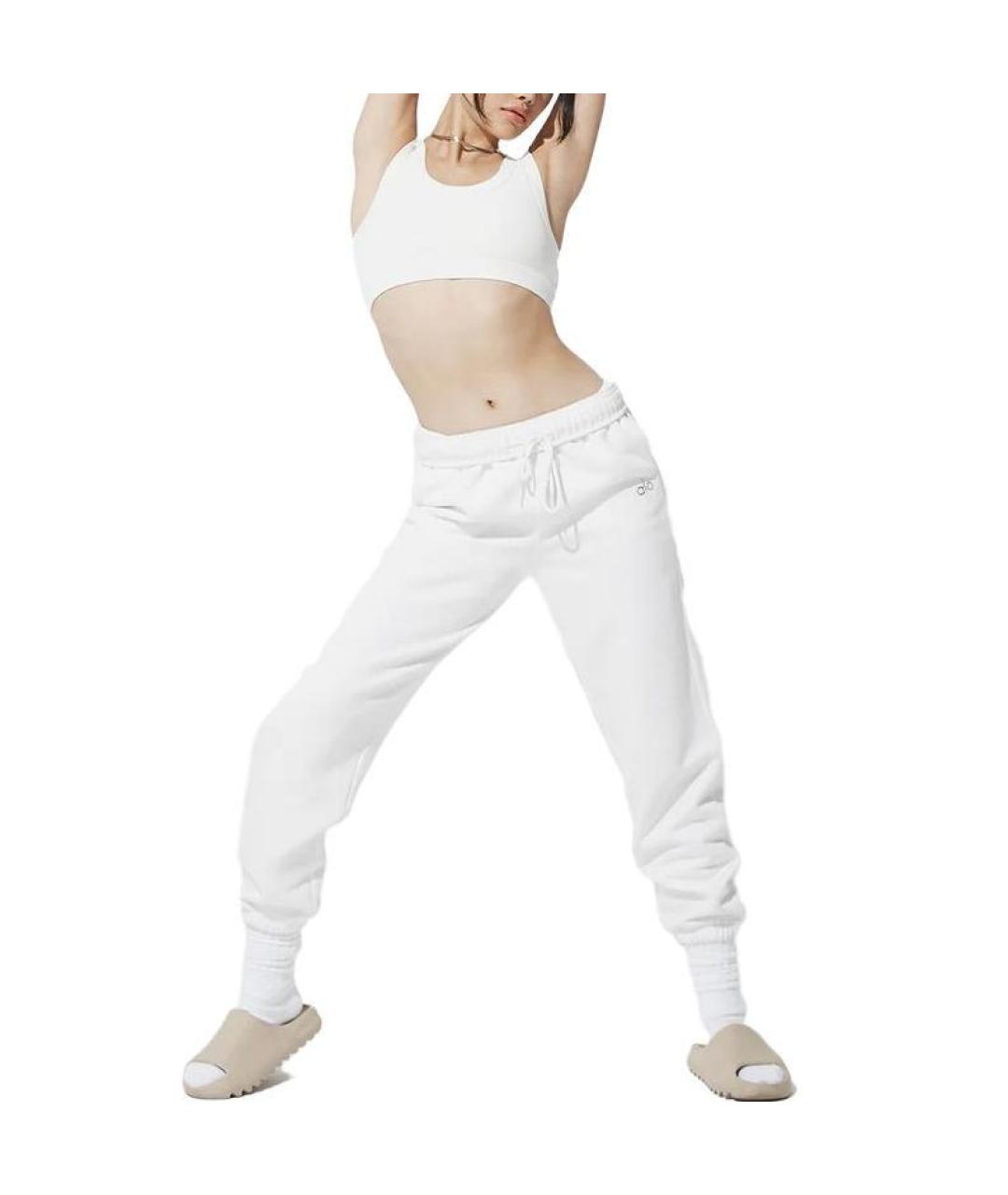 ALO YOGA Белые спортивные брюки и шорты, фото 3