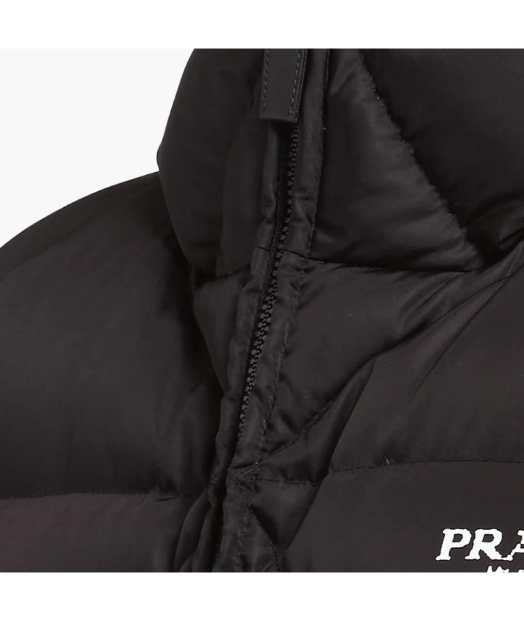 PRADA Черный пуховик, фото 5