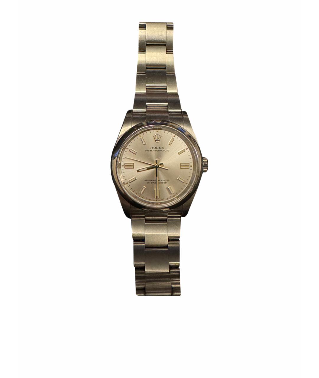 ROLEX Серебряные часы, фото 1