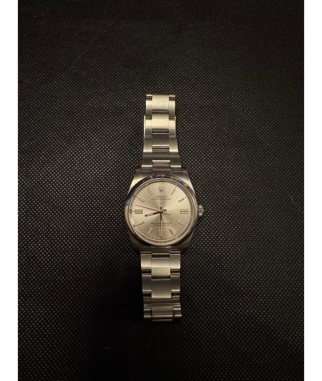 ROLEX Серебряные часы, фото 5