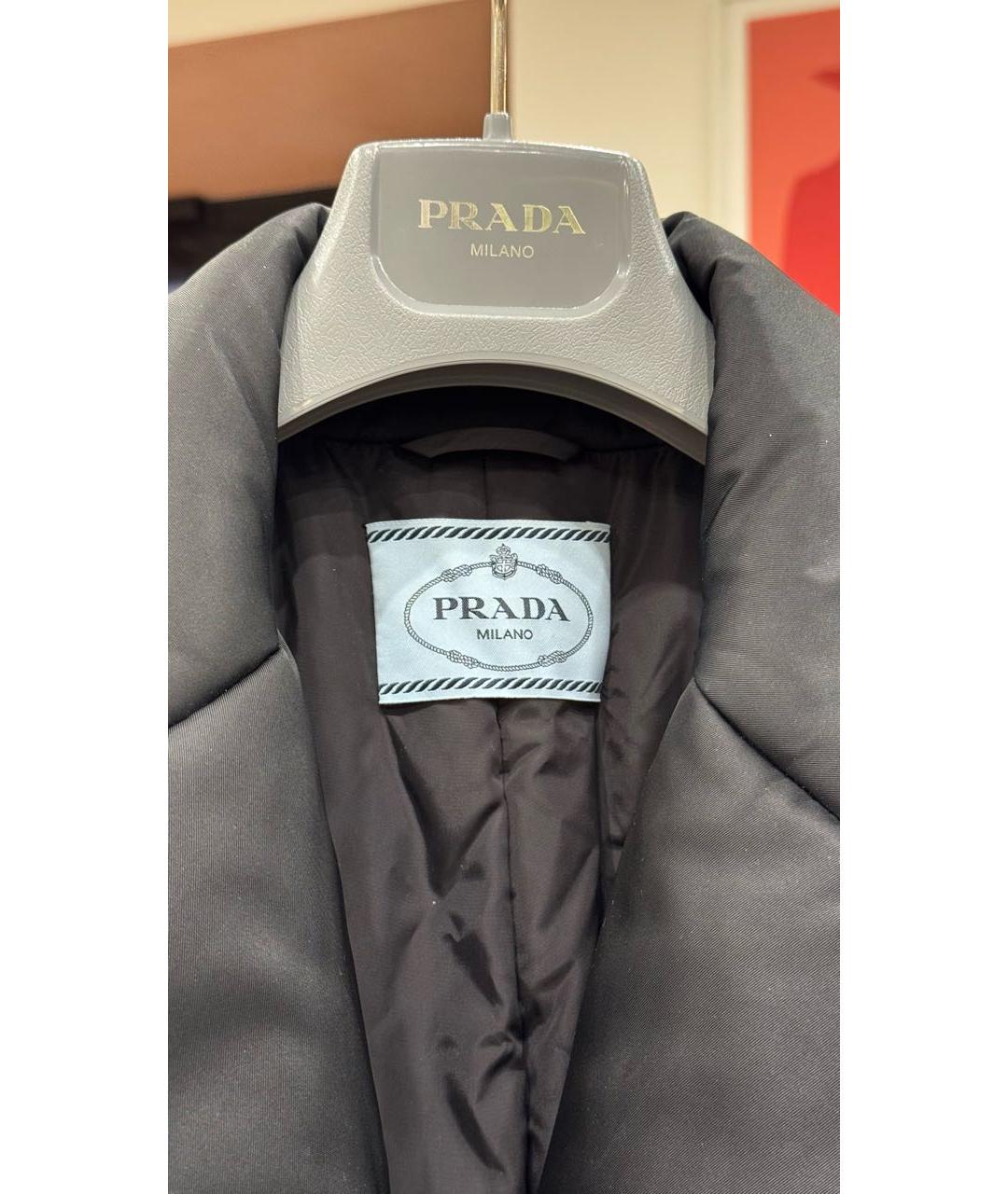 PRADA Черная куртка, фото 4