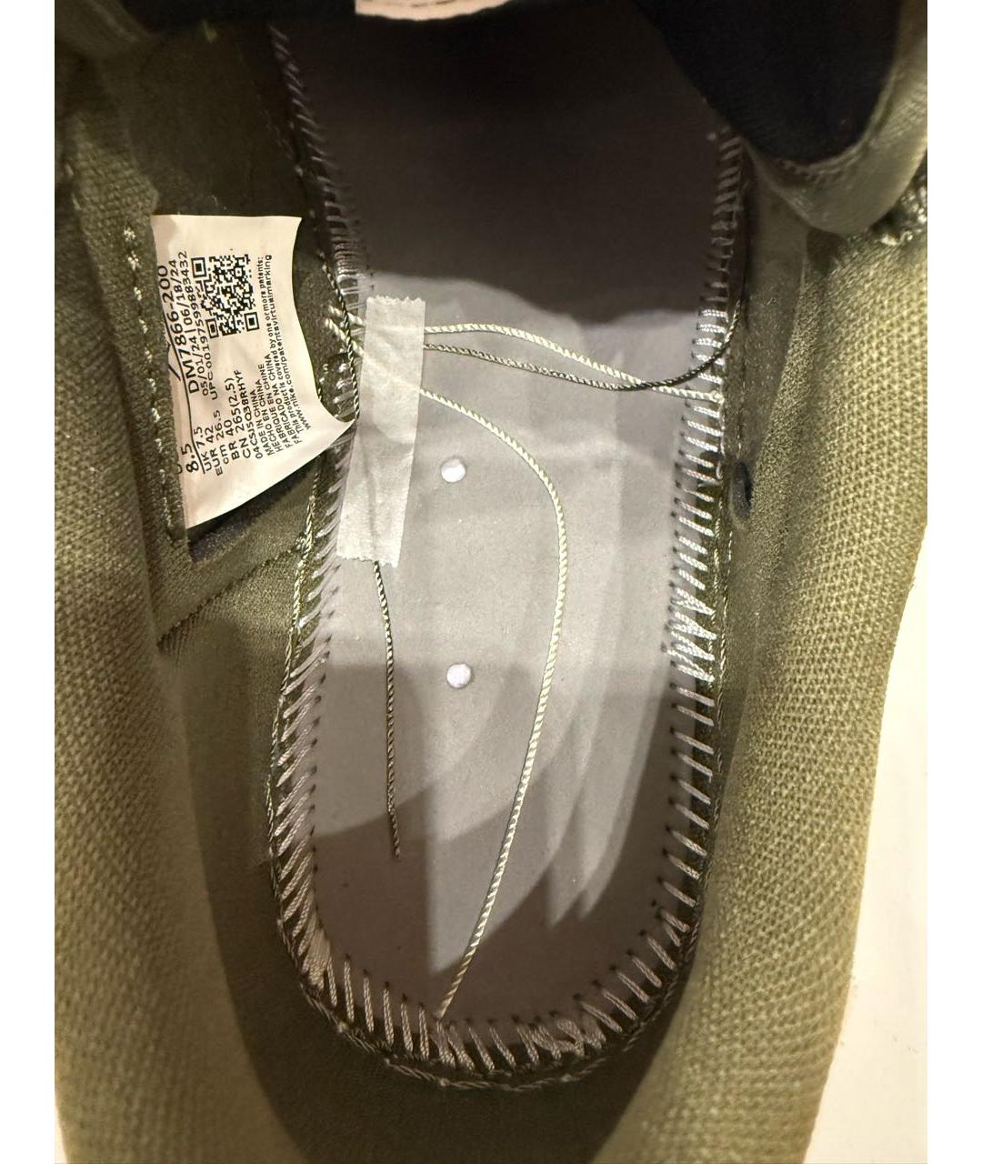 JORDAN Белые нубуковые низкие кроссовки / кеды, фото 7