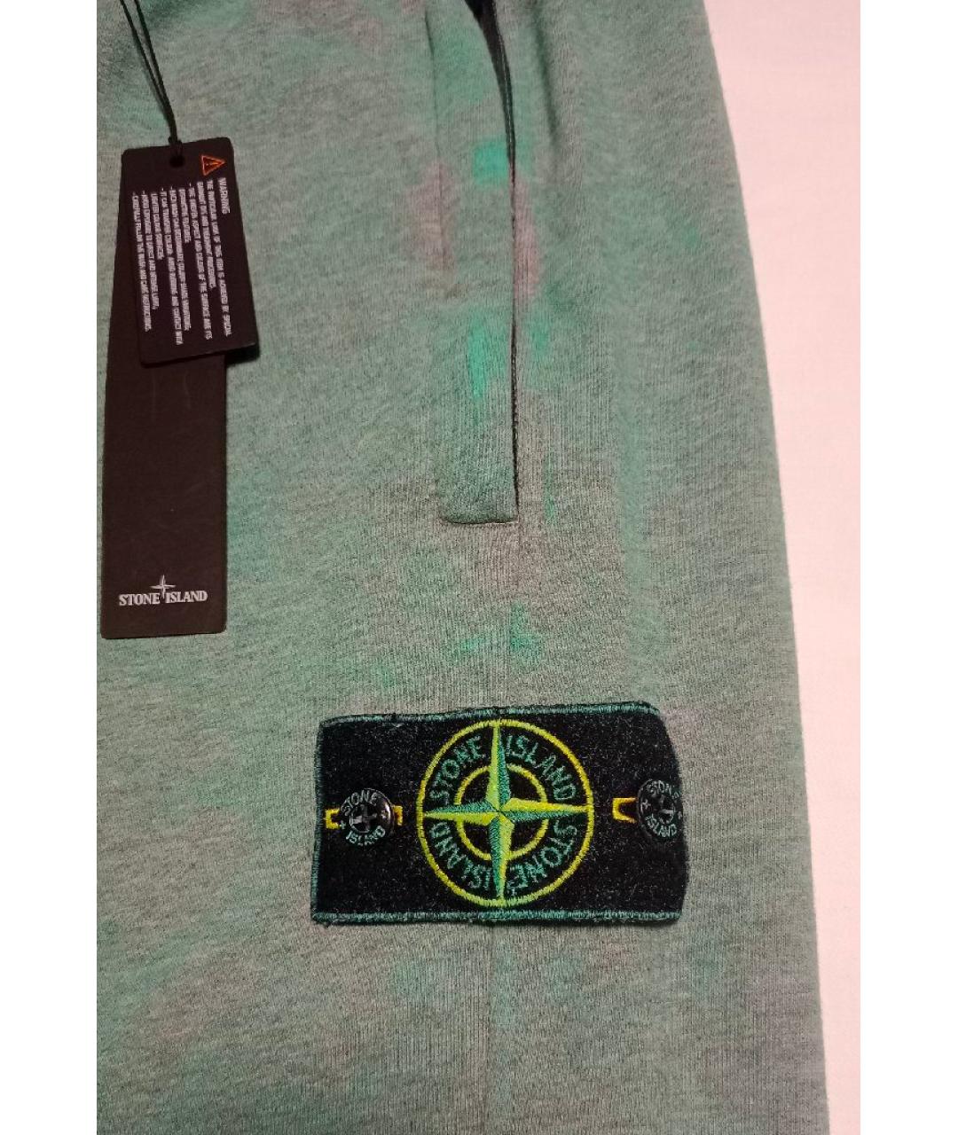 STONE ISLAND Хлопковые шорты, фото 9