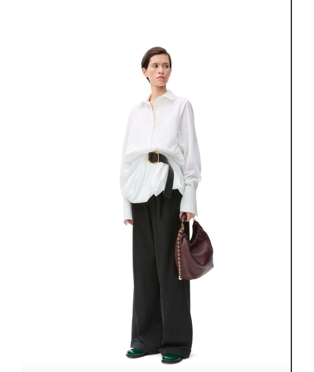 LOEWE Белая хлопковая рубашка, фото 5