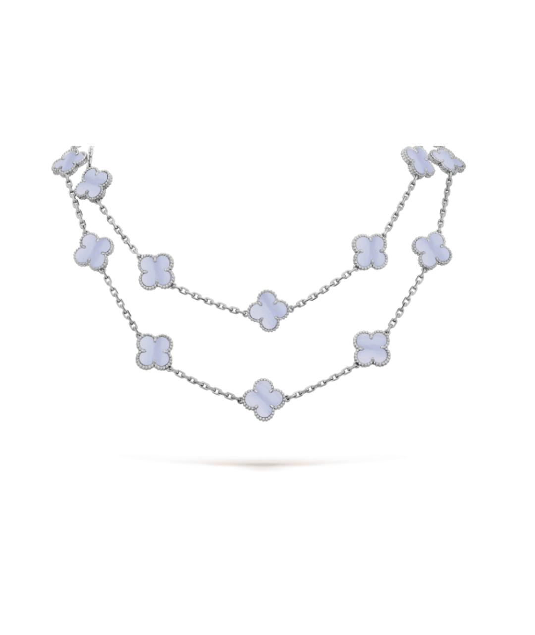 VAN CLEEF & ARPELS Белая цепочка из белого золота, фото 2