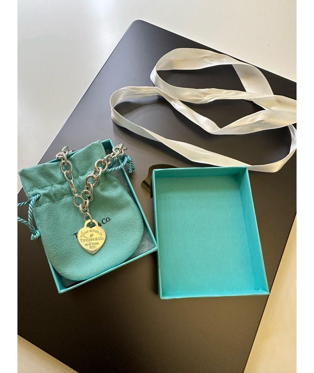 TIFFANY&CO Серебряный серебряный браслет, фото 4