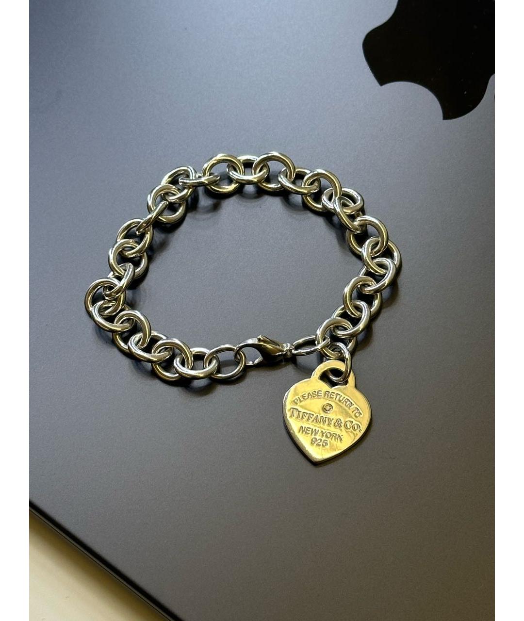 TIFFANY&CO Серебряный серебряный браслет, фото 2