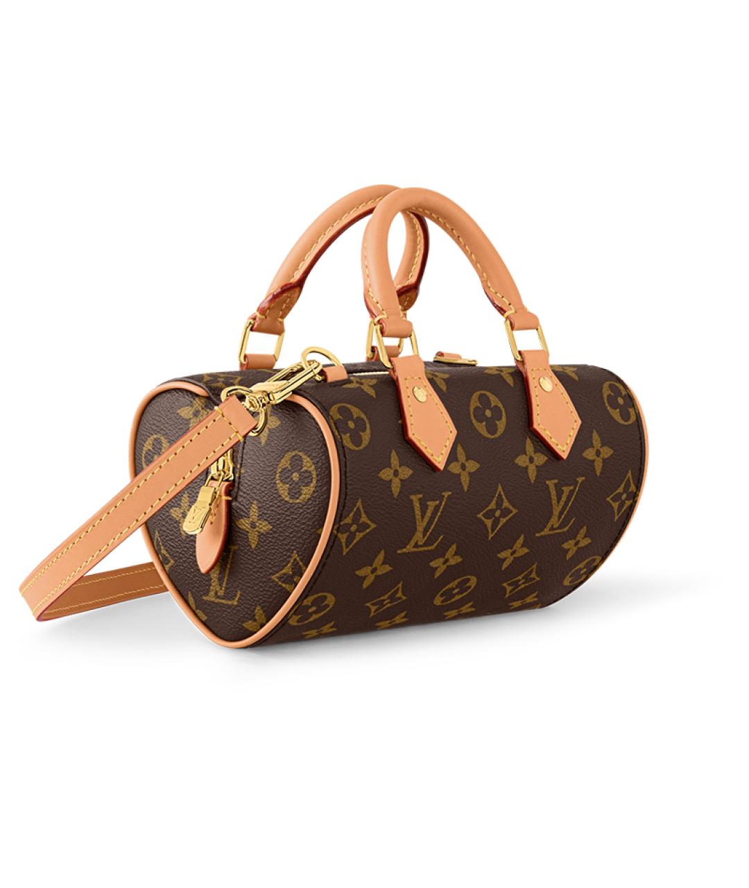 LOUIS VUITTON Коричневая сумка через плечо, фото 2