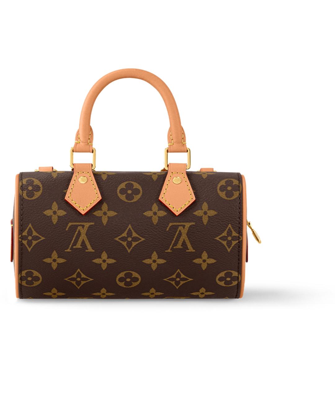 LOUIS VUITTON Коричневая сумка через плечо, фото 3