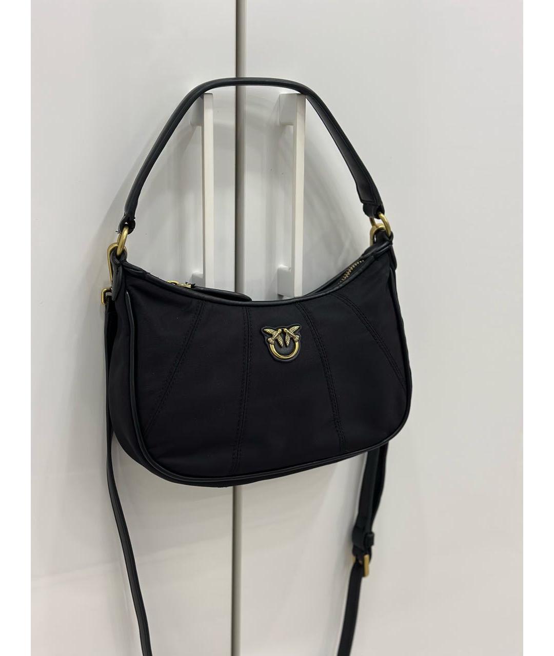 PINKO Черная сумка через плечо, фото 6