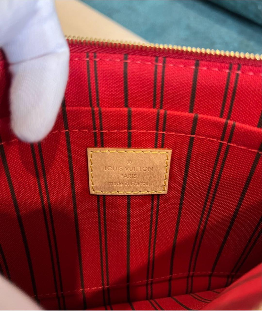 LOUIS VUITTON Коричневая сумка тоут, фото 8