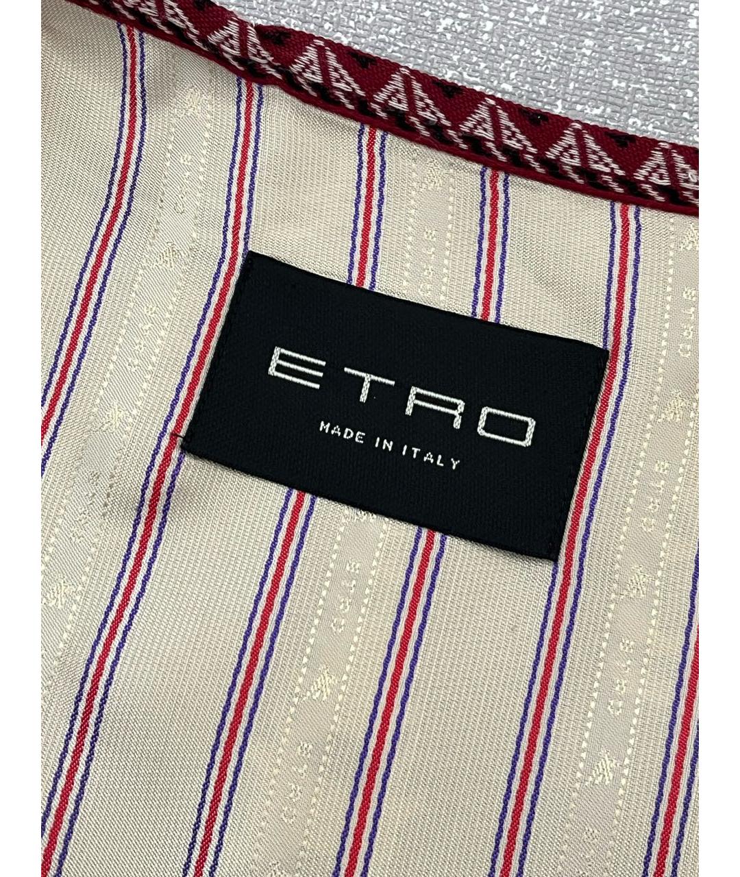 ETRO Мульти вискозный жилет, фото 8