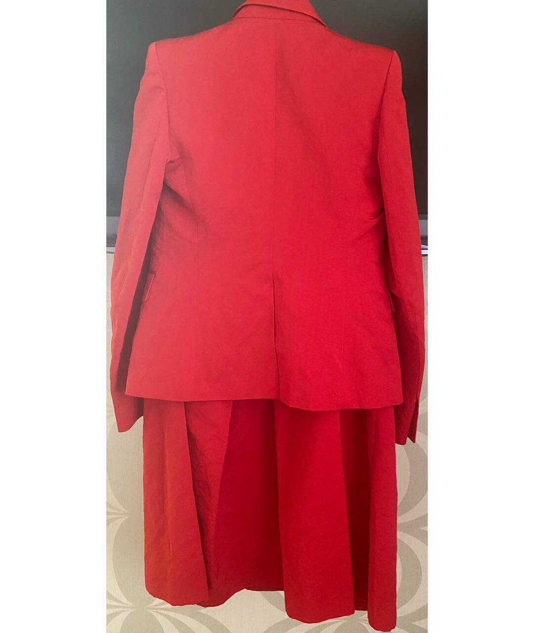 DRIES VAN NOTEN Красный костюм с брюками, фото 5