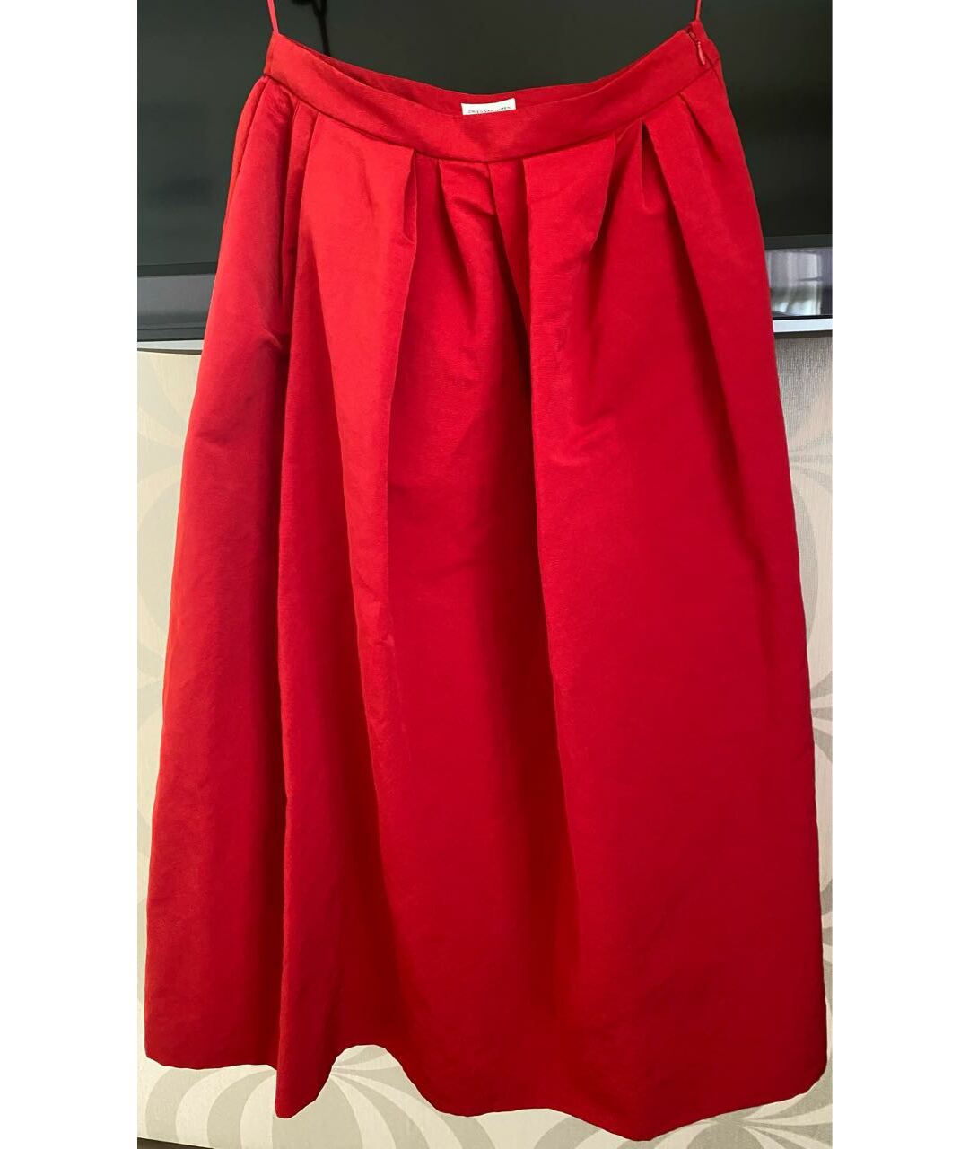 DRIES VAN NOTEN Красный костюм с брюками, фото 2