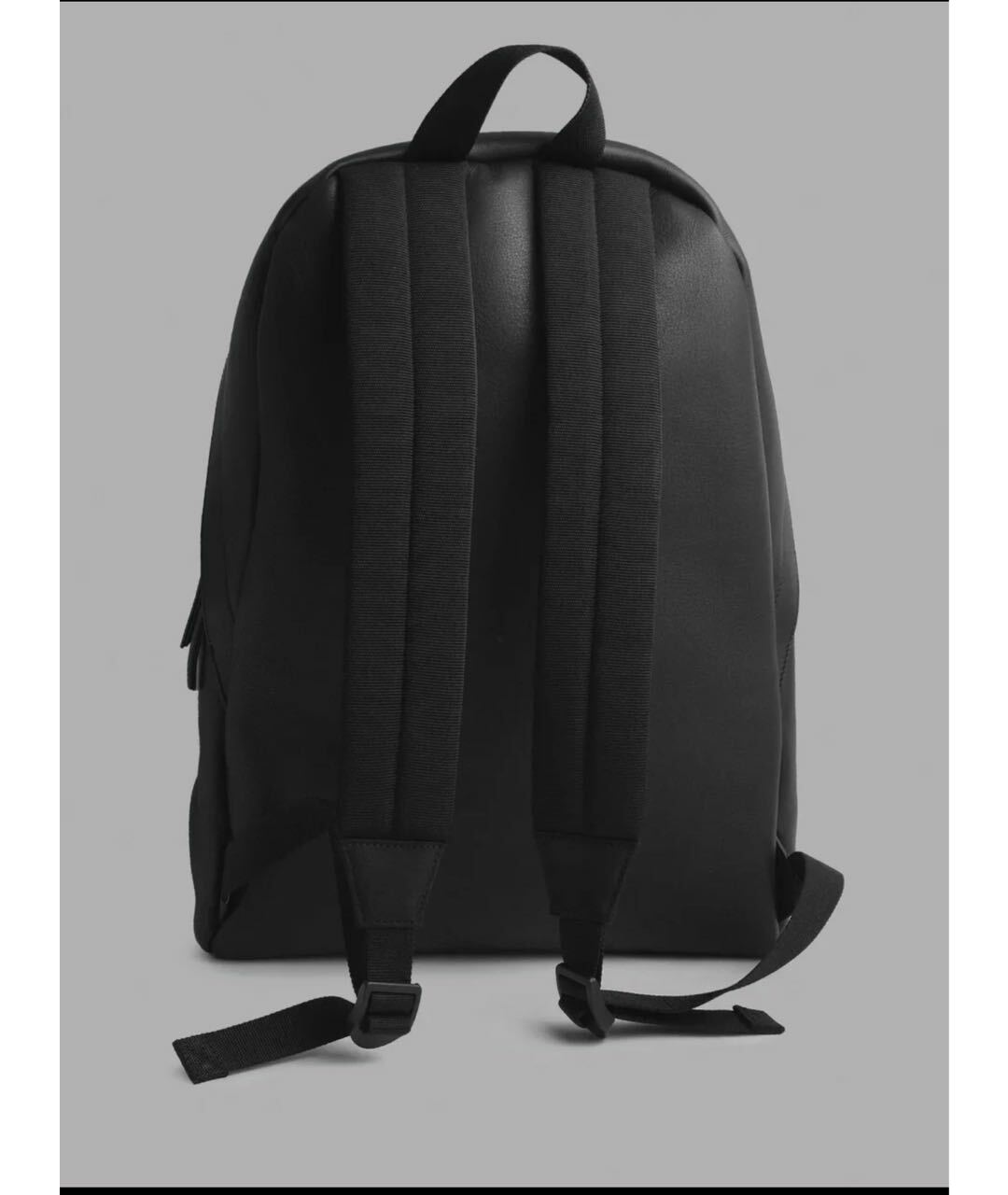 BALENCIAGA Черный кожаный рюкзак, фото 4