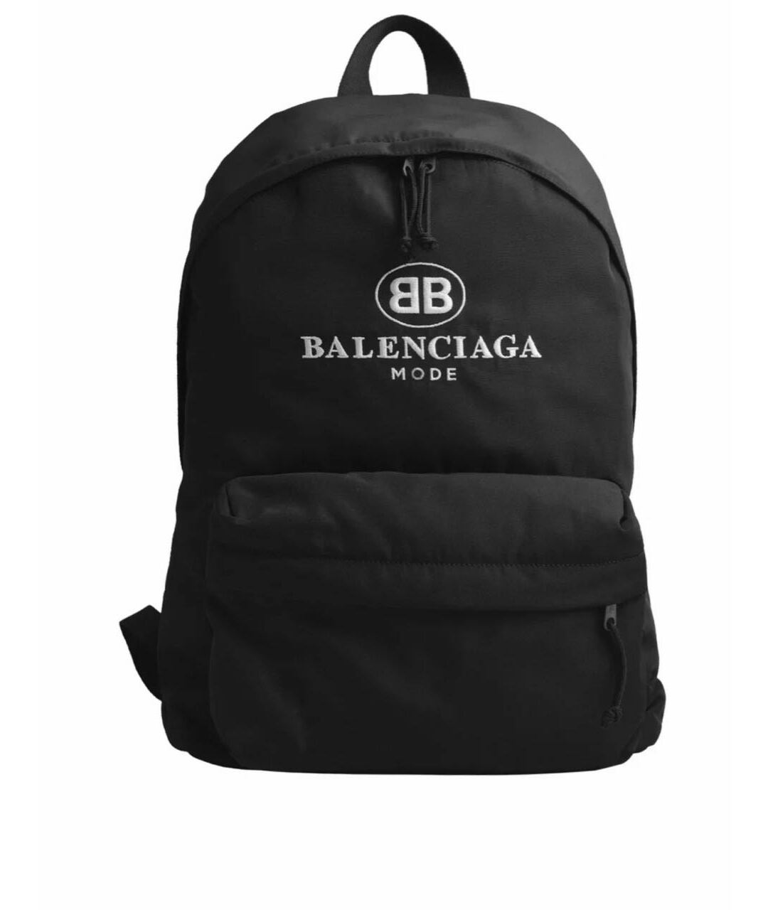 BALENCIAGA Черный тканевый рюкзак, фото 1