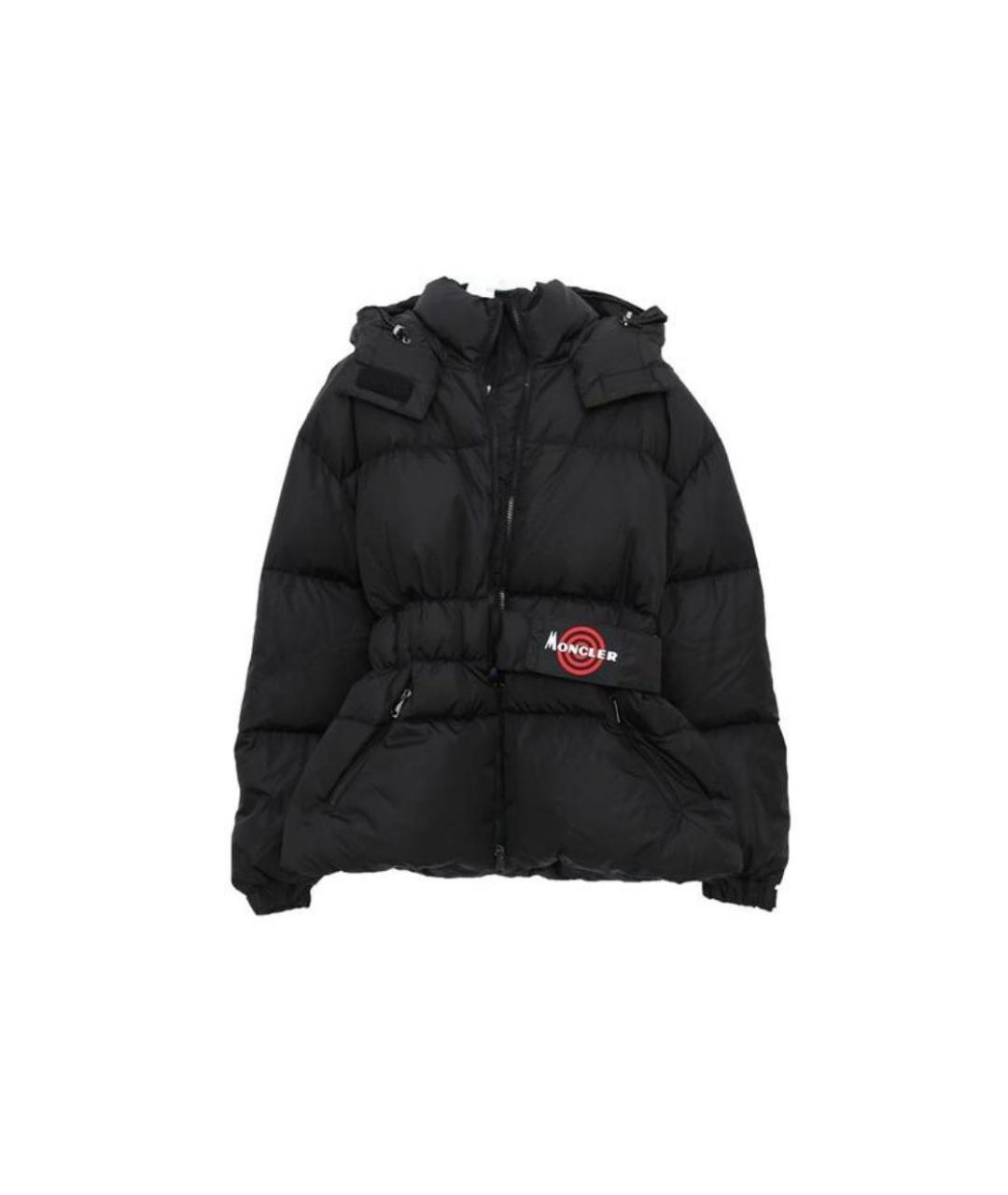 MONCLER Черный пуховик, фото 7