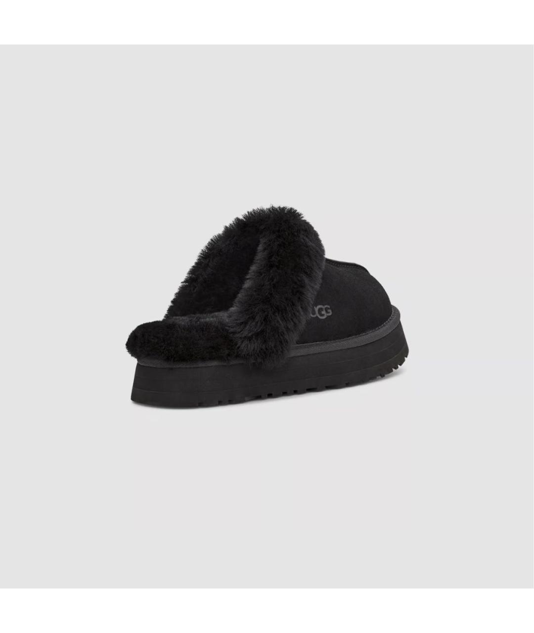 UGG AUSTRALIA Черные замшевые ботинки, фото 4